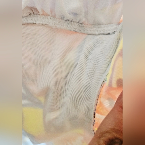 NWoT VENUS Barbados One Piece O Ring Plunge Swimsuit Plus Size 20 Havana Brights - Picture 7 of 11